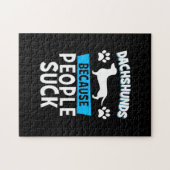 Dackeln mit meinen Freunden Puzzle (Horizontal)