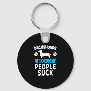 Dackeln mit meinen Freunden Schlüsselanhänger