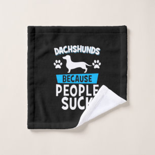 Dackeln mit meinen Freunden Waschlappen