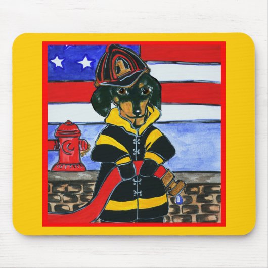 Dackeln Mousepad (Vorne)