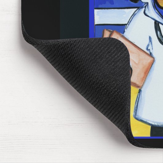 Dackeln Mousepad (Ecke)