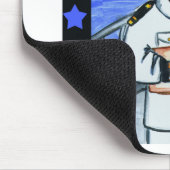 Dackeln Mousepad (Ecke)