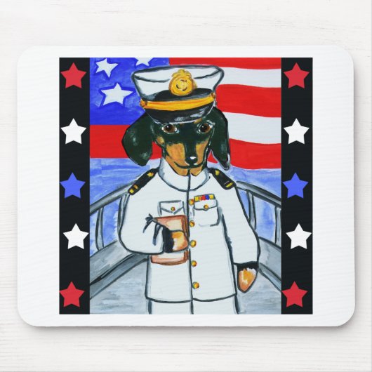 Dackeln Mousepad (Vorne)