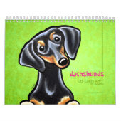 Dackeln Off-Leash Art™ Vol. 1 Kalender (Titelbild)