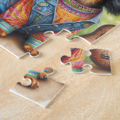 Dackeln Puzzle (Seite)