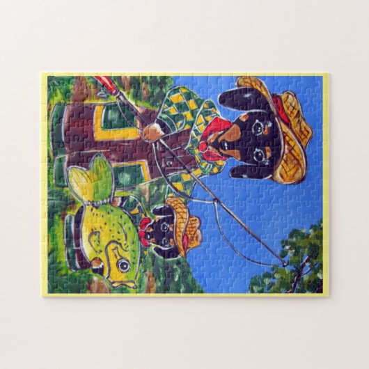 DACKELN PUZZLE (Horizontal)