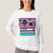 Dackeln Rock and Roll T-Shirt (Vorderseite)