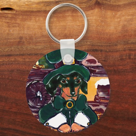 Dackeln Schlüsselanhänger (Vorderseite)