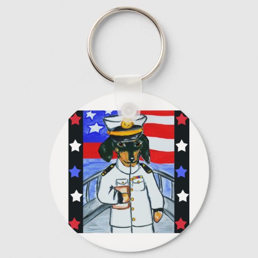 Dackeln Schlüsselanhänger (Vorderseite)