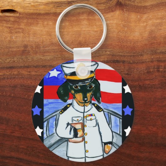 Dackeln Schlüsselanhänger (Vorderseite)