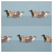 Dackeln Stoff (Muster)