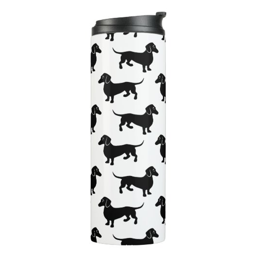 Dackeln Thermosbecher (Nach links gedreht)