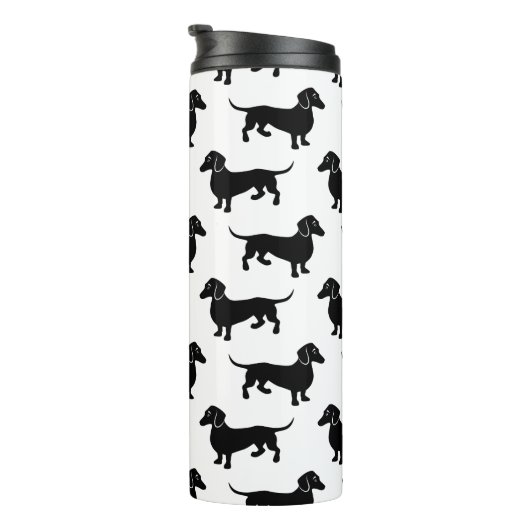 Dackeln Thermosbecher (Nach rechts gedreht)