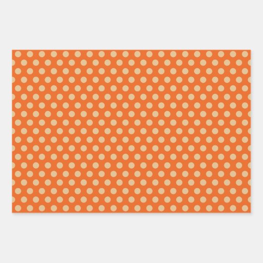 Dackeln und Polka Dots Wrapping Paper Set Geschenkpapier Set (Vorderseite 3)