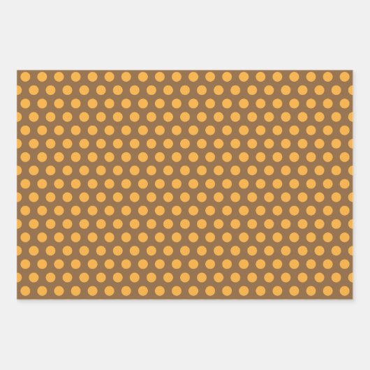 Dackeln und Polka Dots Wrapping Paper Set Geschenkpapier Set (Vorderseite 2)