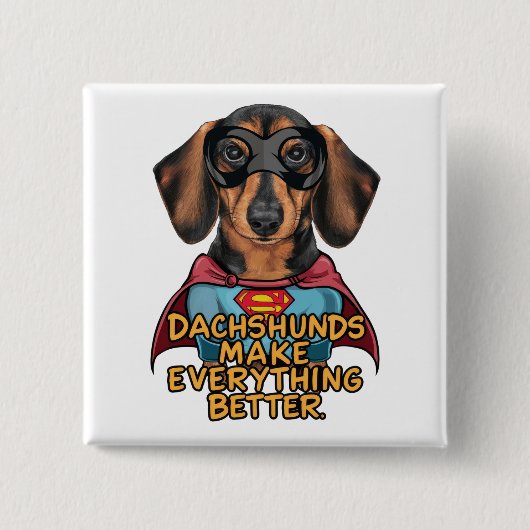 Dackeln verbessern button (Vorderseite)
