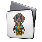Dackeln verbessern laptopschutzhülle (Vorderseite Links)