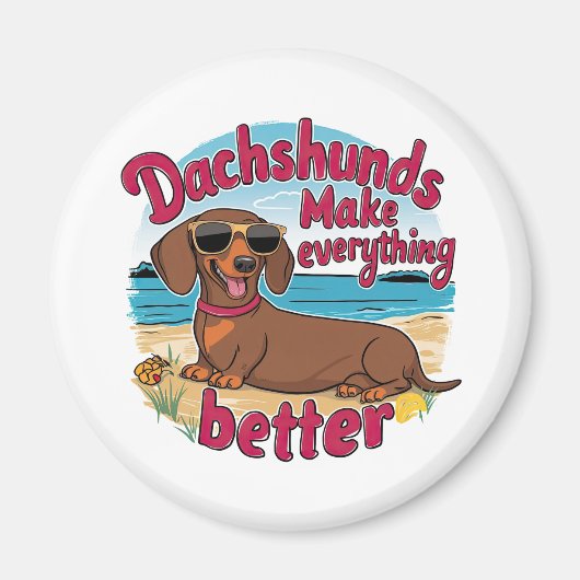 Dackeln verbessern magnet (Vorne)
