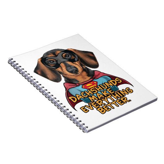 Dackeln verbessern notizblock (Rechte Seite)