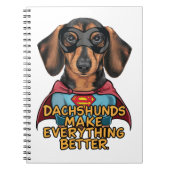 Dackeln verbessern notizblock (Vorderseite)