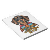 Dackeln verbessern notizblock (angewinkelt)