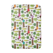 Dackeln zu Fuß im Park Badematte (Vorderseite Vertikal)