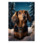 Dackel's Snowy Adventure Poster (Vorderseite)