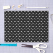 Dackelschwarzweiss-Seidenpapier Seidenpapier (Handwerk)