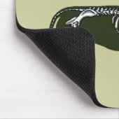 Dackelskelett Mousepad (Ecke)