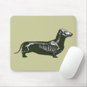Dackelskelett Mousepad (Mit Mouse)