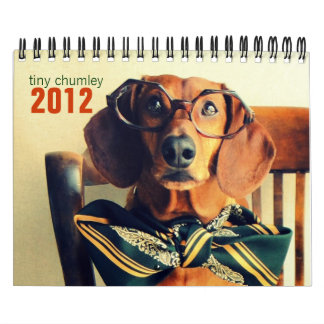 DackelWandkalender 2012 - kleines chumley Kalender