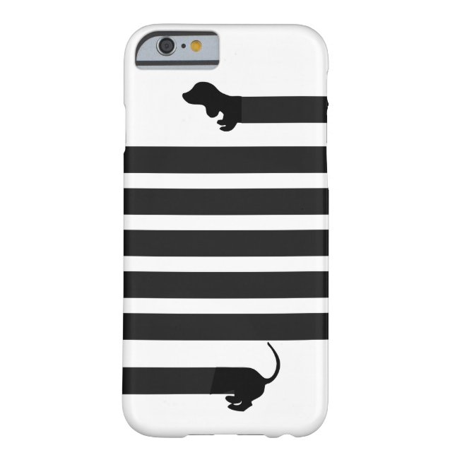 Dackelwursthundiphone Fall Case-Mate iPhone Hülle (Rückseite)