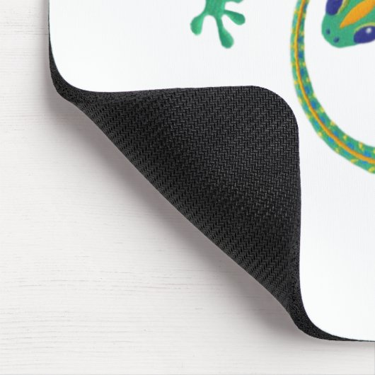 Daco Kunst Eidechsen Mousepad (Ecke)