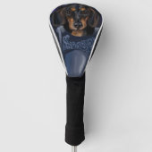 Dacshund Golf Headcover (Vorderseite)