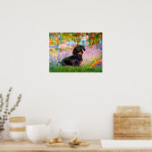 Dacshund (schwarz und tan 16) - Garten Poster (Küche)