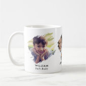 Dad 3 Foto-Erinnerung Kaffeetasse (Links)