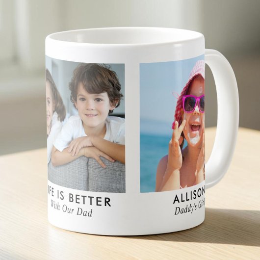 Dad 3 Foto Kaffeetasse