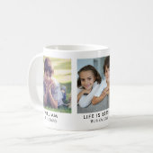 Dad 3 Foto Kaffeetasse (Vorderseite Links)