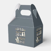 Dad A Son's First A Daughters First Love Geschenkschachtel (Rückseite)