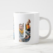 DAD Anpassbare Bilderrahmen Vatertag Geburtstage Jumbo-Tasse (Rechts)