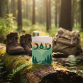 "'DAD' Berglandschaft Grußkarte" Karte