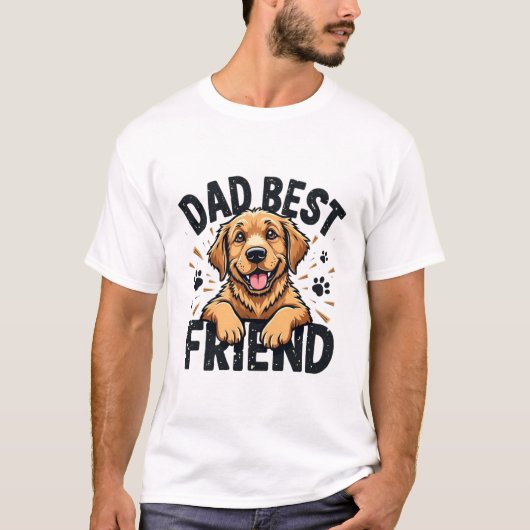 DaD Best Friend  T-Shirt (Vorderseite)