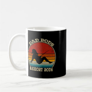 Dad Bods und kurze Ruten Lustige Angelfreunde Vint Kaffeetasse