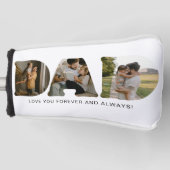 DAD-Brief-Fotocollage Golf Headcover (Vorderseite)