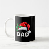 Dad Christmas Family Pajamas Matching Santa Hat Ou Kaffeetasse (Links)