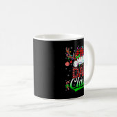 Dad Claus Christmas Lights Matching Family Xmas Pa Kaffeetasse (VorderseiteRechts)