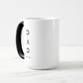 DAD Coffee Mug Verwandlungstasse (Vorderseite Links)