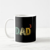 Dad Cubed Shirt Dad Of Three Mens Quote Funny Chri Kaffeetasse (Links)