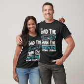 Dad Dad The Man The Myth The Skiing Legend Apres T-Shirt (Unisex)