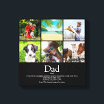 Dad Daddy Father Papa Definition 6 Photo Black Leinwanddruck<br><div class="desc">Personalise the 6 favourite photos and personalized definition for your special dad, daddy or father to create a unique gift for Farther's day, birthdays, Christmas or any day you want to show how much he means to you. A perfect way to show him how amazing he is every day. Designed...</div>